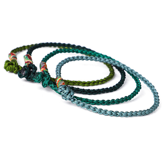 Hand-Woven Tibetan Bracelet