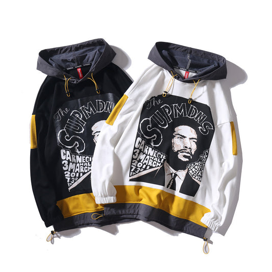 Carnegie Two-Toned Afro Style Hip Hop Hoodie: A Fusion of Tradition and Trend