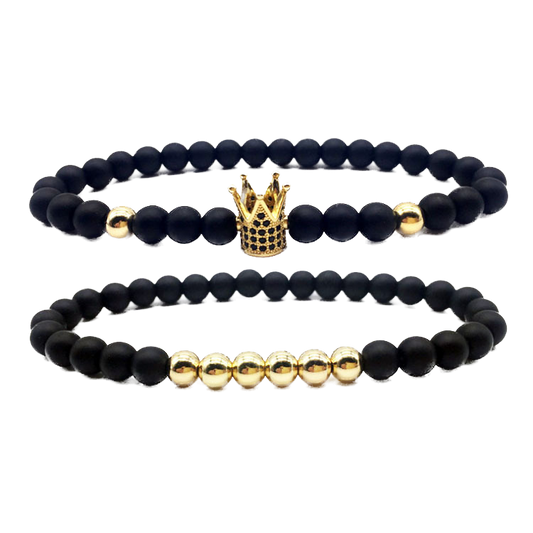Royalty Couples Bracelet: Elegant Matching Accessory for You and Your Partner - The Nile 