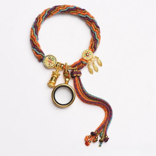 Hand-woven  Tibetan Carrying Strap Bracelet