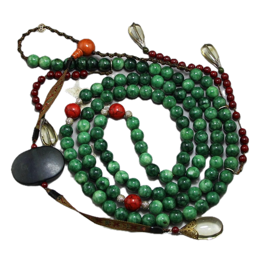 Gemstone Jade Beaded Bracelet