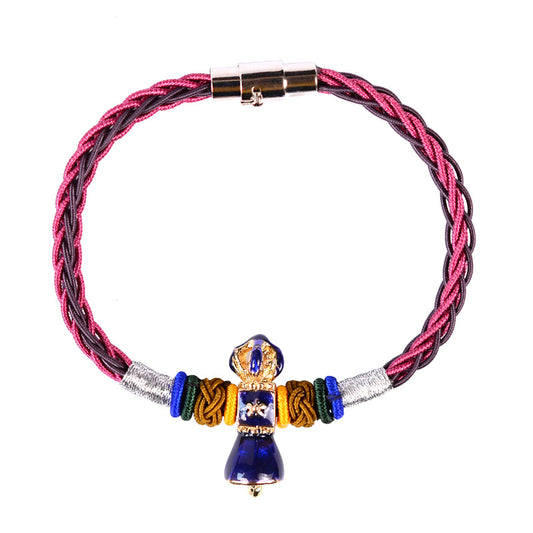 Hand-knitted  Tibetan style Bracelet