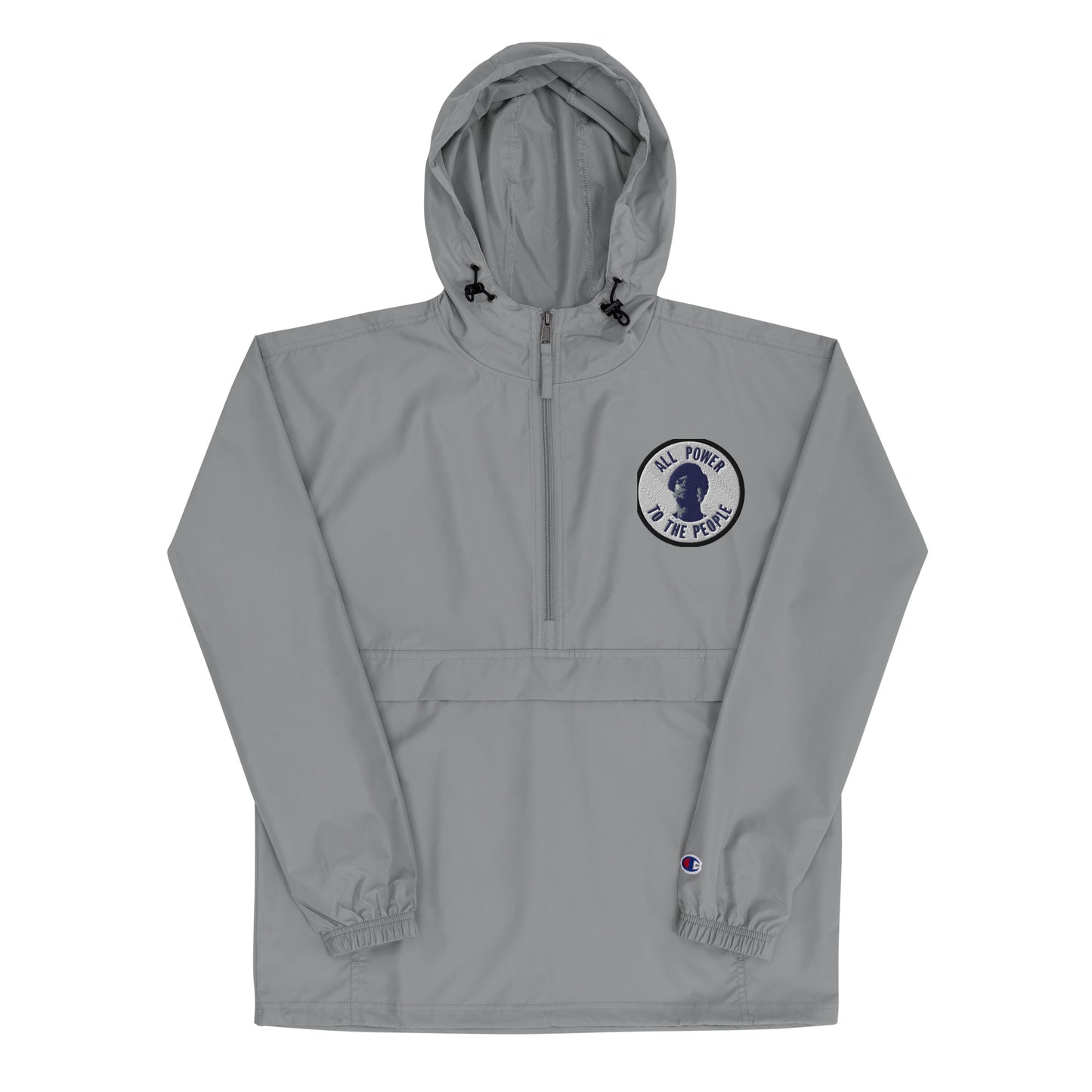 Panther Party Logo Embroidered Champion Packable Jacket