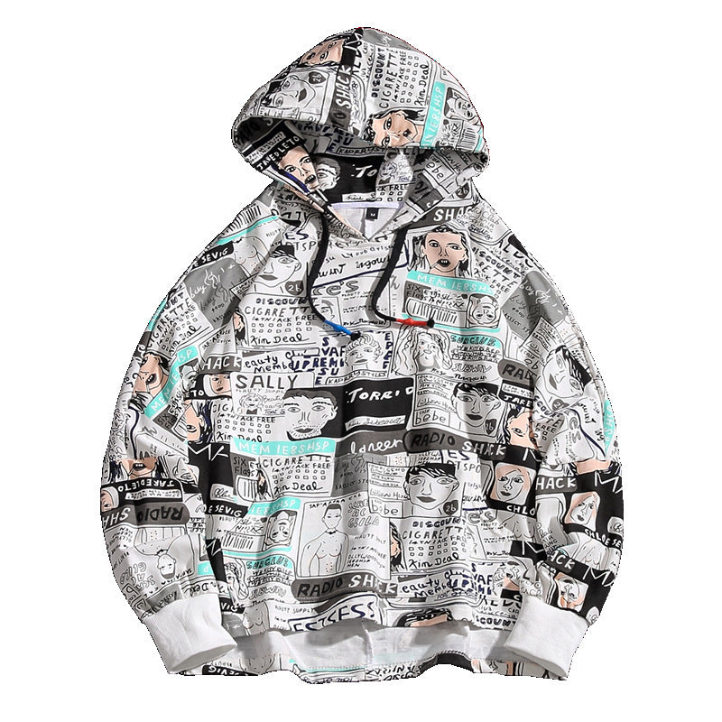 oversized graphic hoodie 