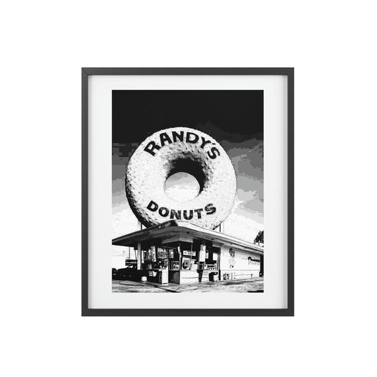 Randy's Donuts Poster - Matte Wall Art | Nile Streetwear