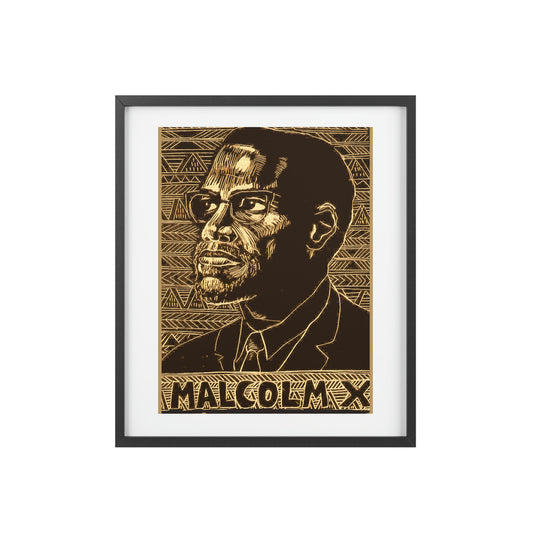 Malcolm X Print - Inspiring Black History Art Print | Multiple Sizes