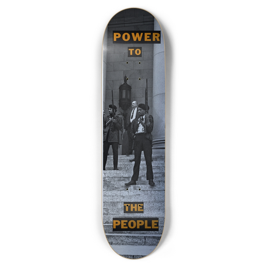 BLACK POWER TO THE PEOPLE Custom Skateboard - The Nile 