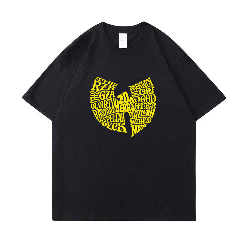 Iconic Wu-Tang Clan Graphic Tee: Embrace the Hip-Hop Legacy