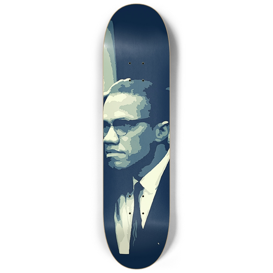 Malcolm X Custom Skateboard | Nile Streetwear
