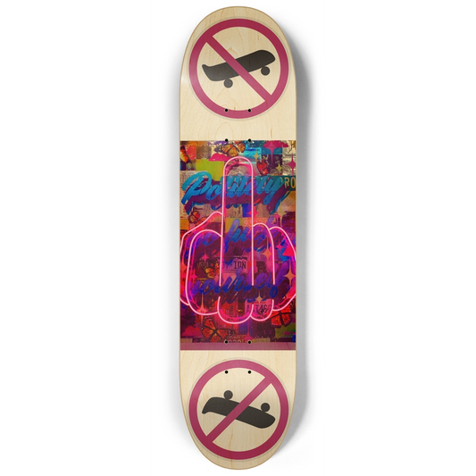 NEON SKATE Custom Skateboard