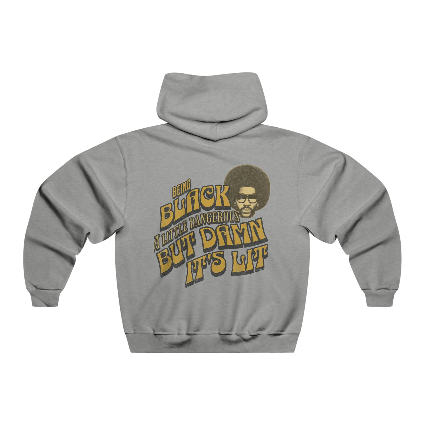Black is  Lit Hoodie - Black Streetwear Hoodie for Men and Women